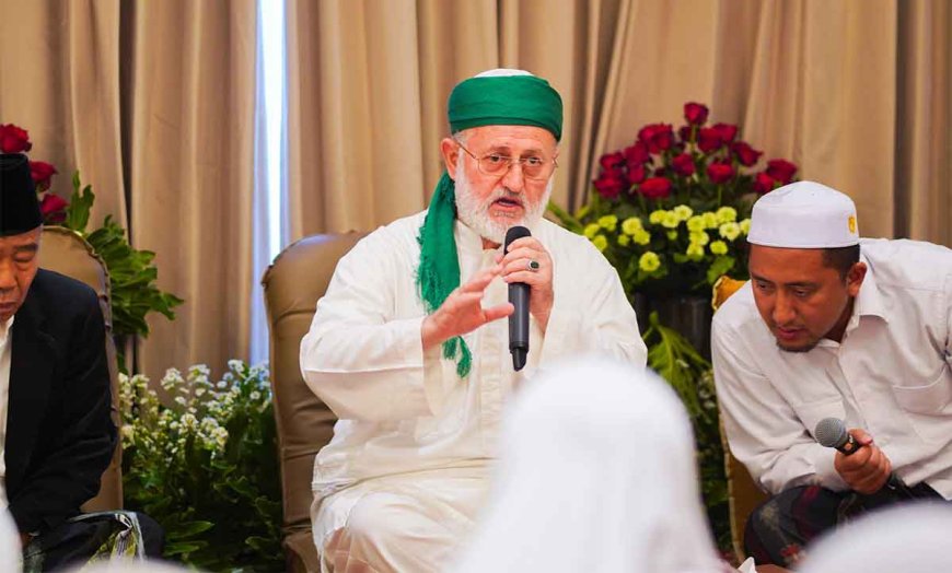 Tasawuf Penuh Kesejukan dan Kedamaian, Syekh Fadhil Al Jailani Bagikan Ijazah Ini