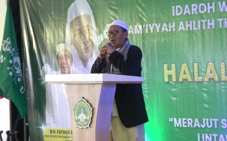 Idaroh Wustho JATMAN Jatim Gelar Halal Bihalal di Unisla Lamongan