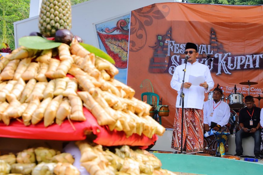 Festival Sewu Kupat Muria 2024, Gus Hasan Chabibie Berharap Masyarakat Dapat Berkah dari Sunan Muria
