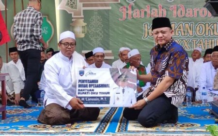 Idaroh Syu’biyyah JATMAN Oku Timur Dapat Mobil Operasional Pengajian