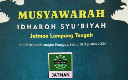 Musyawarah ke-5 JATMAN Lampung Tengah di Pondok Pesantren Baitul Mustaqim
