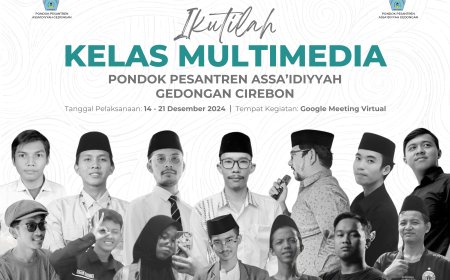 Ponpes Assa'idiyyah Gedongan Gelar Kelas Multimedia, Dorong Santri Melek Media