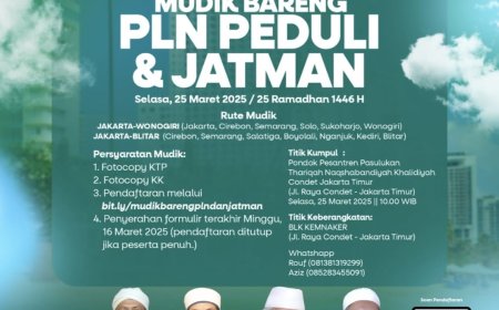 Mudik Bareng PLN Peduli dan  JATMAN