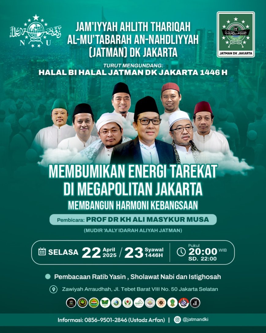 Halal Bihalal JATMAN DKI Jakarta 1446 H
