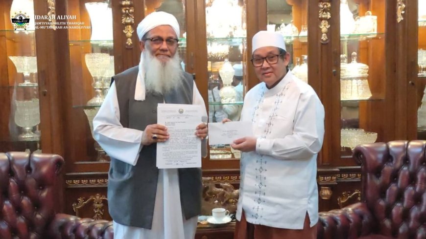 Mudir ‘Ali JATMAN Terima Kunjungan Mursyid Naqshabandiyah Malaysia