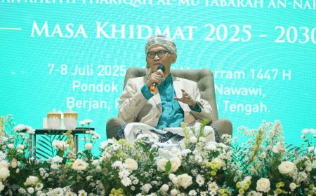 Poin-poin Taujihat Rais 'Am PBNU di Pelantikan dan Rakernas JATMAN