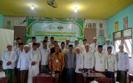 Musda JATMAN Bawean Pilih Kiai Ahmad Fathoni dan KH Aba Abror