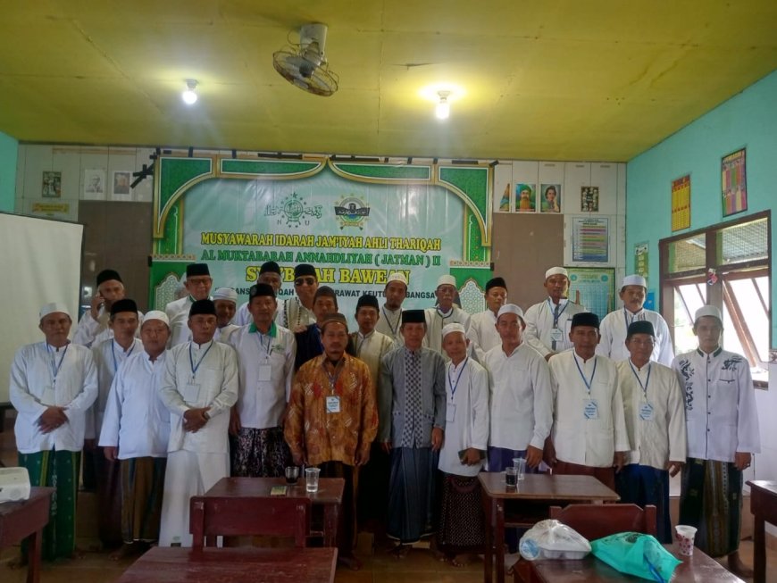 Musda JATMAN Bawean Pilih Kiai Ahmad Fathoni dan KH Aba Abror