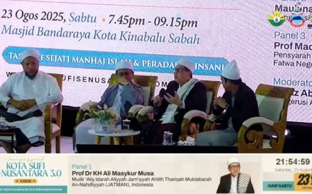 Mudir 'Ali Ungkap Tiga Integrasi Untuk Pemimpin Madani Berbasis Tasawuf