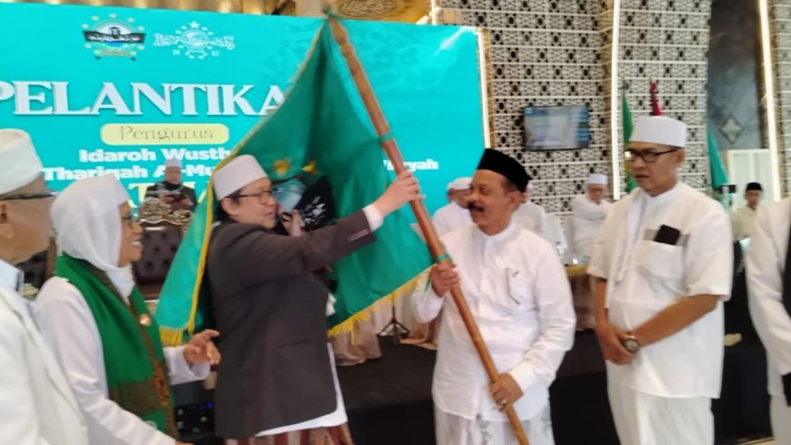 Mudir Ali JATMAN Lantik Idarah Wustha JATMAN Sulsel Masa Khidmat 2025-2030