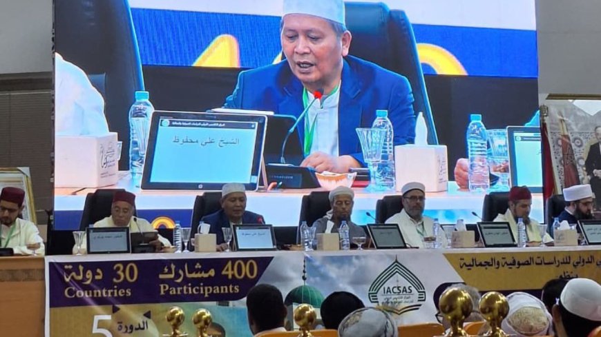 Jadi Pembicara di Maroko, Sekum JATMAN Bicara Peran Tasawuf Indonesia dalam Kehidupan Agama dan Negara