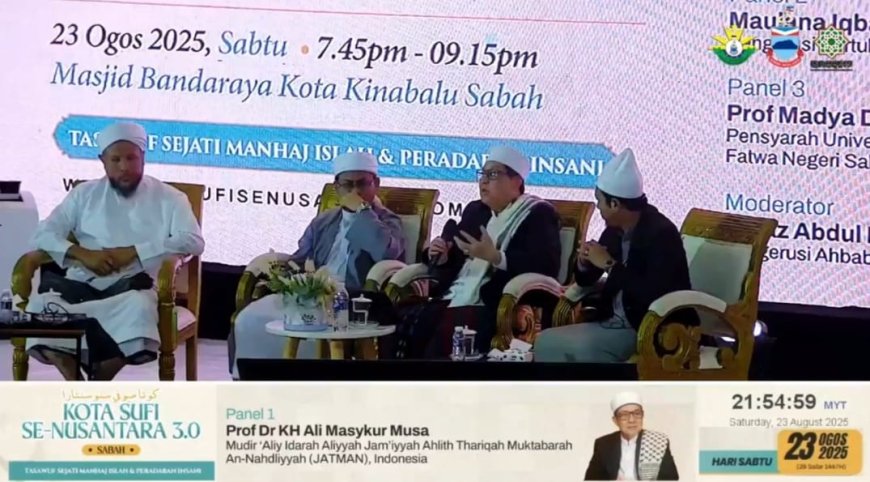 Mudir 'Ali Ungkap Tiga Integrasi Untuk Pemimpin Madani Berbasis Tasawuf
