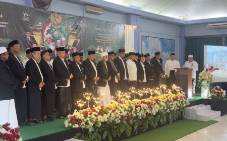 Mudir 'Ali Lantik Idarah Wustha JATMAN Kepri Serta Idarah Syu'biyyah JATMAN Kota Batam dan Tanjungpinang