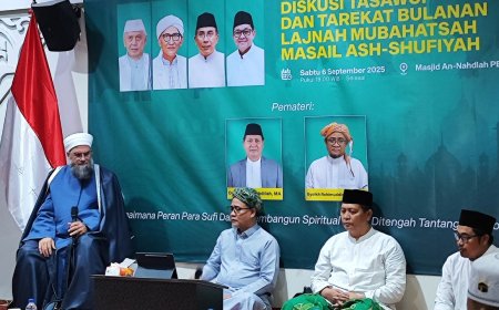 Lajnah Mubahatsah Masail Shufiyah JATMAN Gelar Diskusi Rutin Tasawuf Perdana