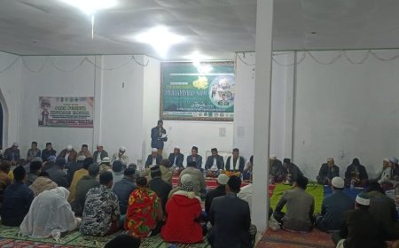 Pelaksanaan Maulid Nabi  Perdana Ponpes Terpadu Hakikat Ihsan Alwaliyah
