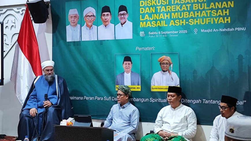 Lajnah Mubahatsah Masail Shufiyah JATMAN Gelar Diskusi Rutin Tasawuf Perdana