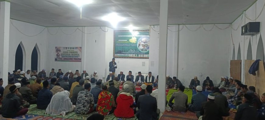 Pelaksanaan Maulid Nabi  Perdana Ponpes Terpadu Hakikat Ihsan Alwaliyah