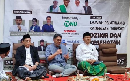 Lajnah Pelatihan dan Kaderisasi Tarekat Gelar Talkshow Dzikir dan Kesehatan Jantung