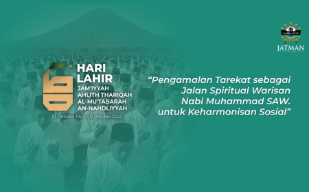Tarekat di Tengah Gelombang Zaman: Refleksi HARLAH Ke-68 JATMAN