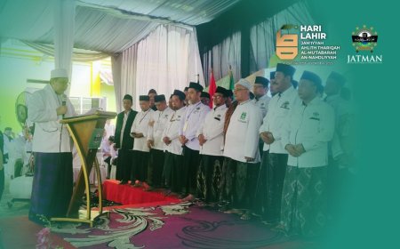 Mudir 'Ali JATMAN Lantik Idarah Wustha dan Syu'biyyah Se-Banten