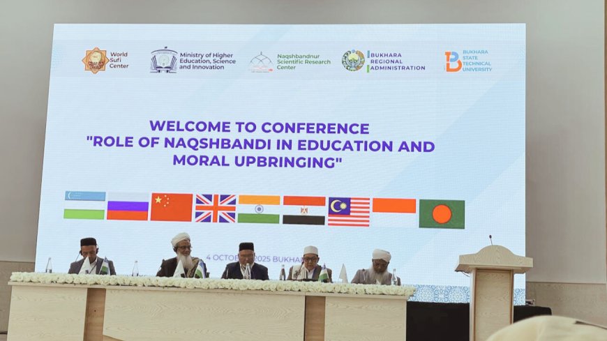 JATMAN Hadir dalam The International Naqshabandi Conference di Bukhara Uzbekistan