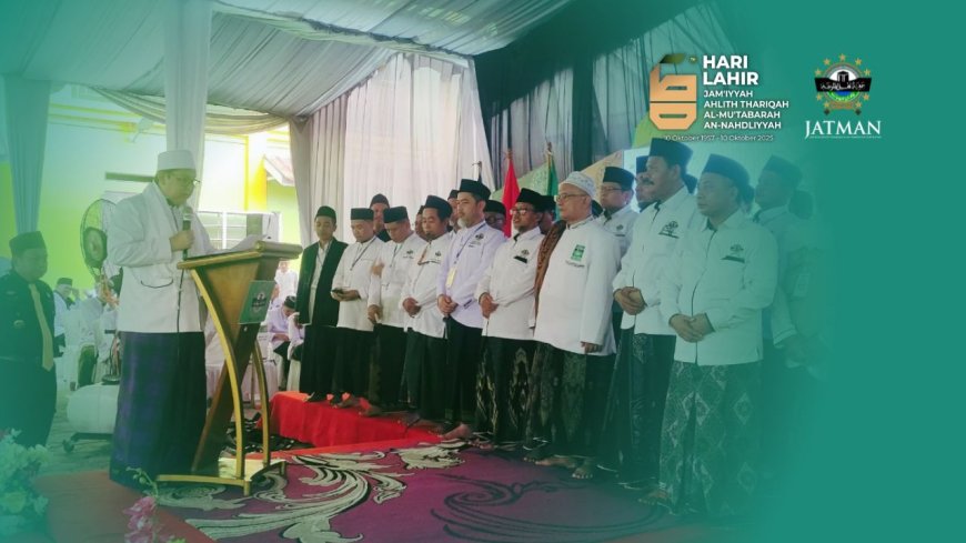 Mudir 'Ali JATMAN Lantik Idarah Wustha dan Syu'biyyah Se-Banten