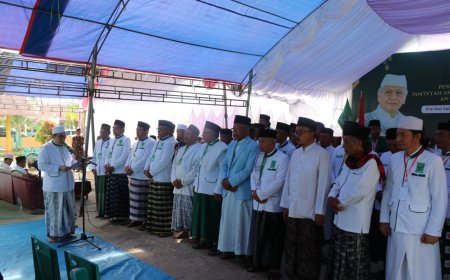 Mudir 'Ali Lantik Idarah Wustha JATMAN Sultra Masa Khidmat 2025-2030