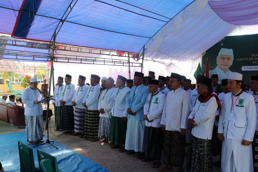 Mudir 'Ali Lantik Idarah Wustha JATMAN Sultra Masa Khidmat 2025-2030