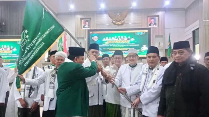 Mudir ‘Ali Lantik Pengurus JATMAN Kabupaten Hingga Desa di Tasikmalaya