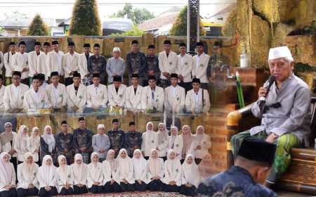 Eksplorasi Sufi Healing, Mahasiswa Prodi Tasawuf dan Psikoterapi Annuqayah Kunjungi Rais 'Ali JATMAN