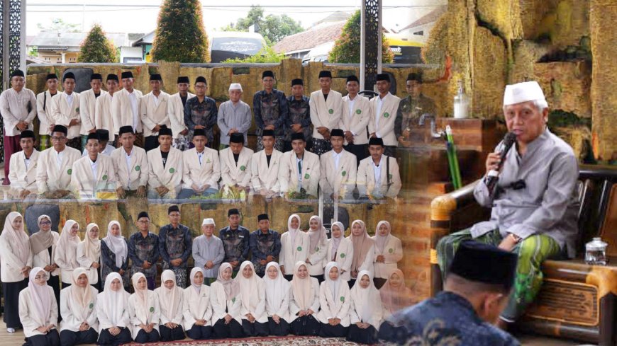 Eksplorasi Sufi Healing, Mahasiswa Prodi Tasawuf dan Psikoterapi Annuqayah Kunjungi Rais 'Ali JATMAN