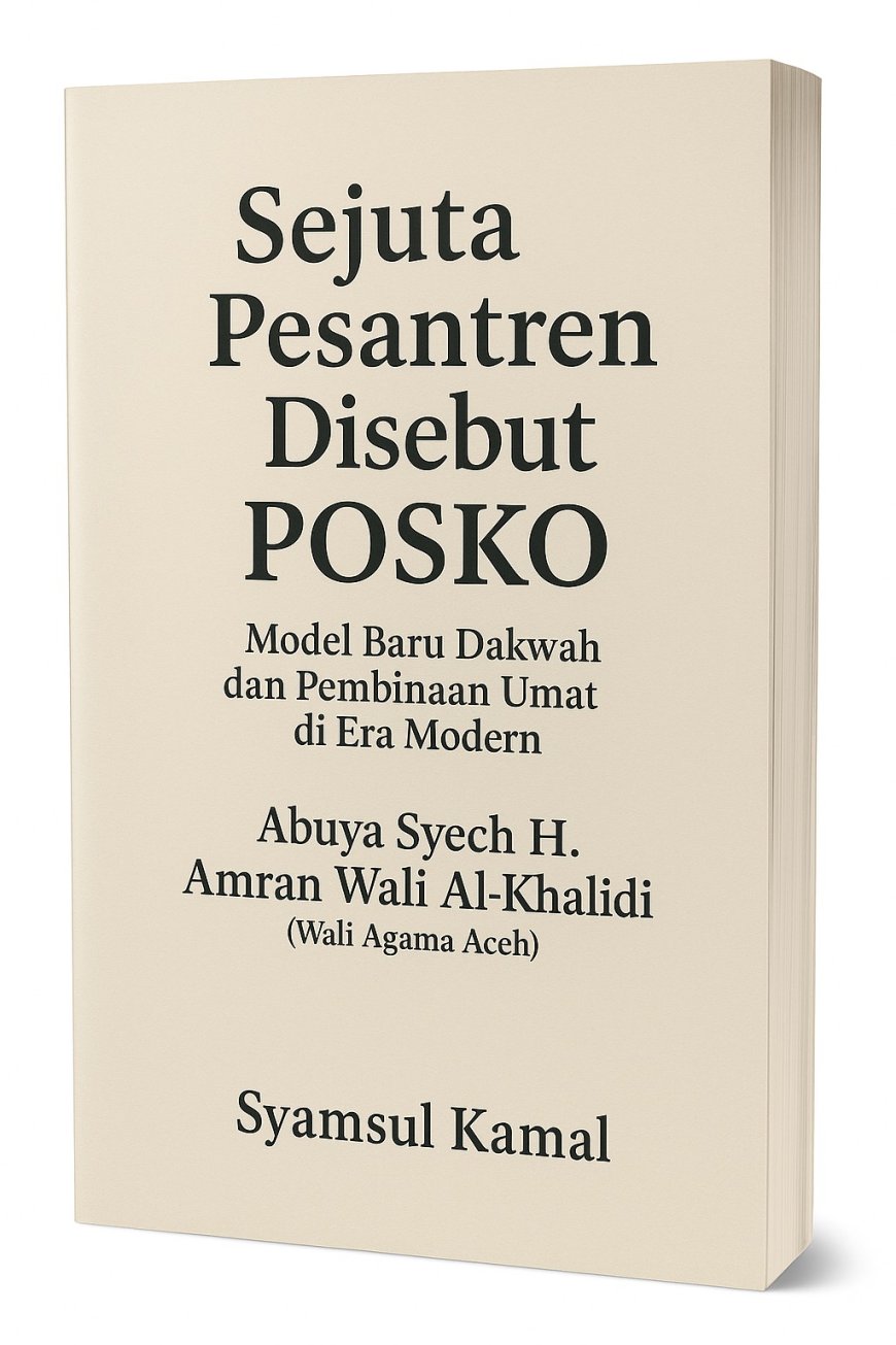 Buku Sejuta Pesantren Disebut Posko Hadirkan Model Baru Pembangunan Umat Berbasis Kampung