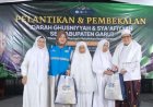 Di Pelantikan Ghusniyyah dan Sa’afiyyah, JATMAN Garut dan YBM PLN Salurkan Bantuan Bagi Dhuafa