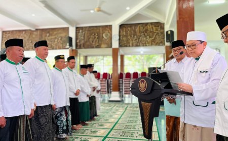 Resmi Dilantik, Berikut Susunan Idarah Syu’biyyah JATMAN Pacitan Masa Khidmat 2025-2029