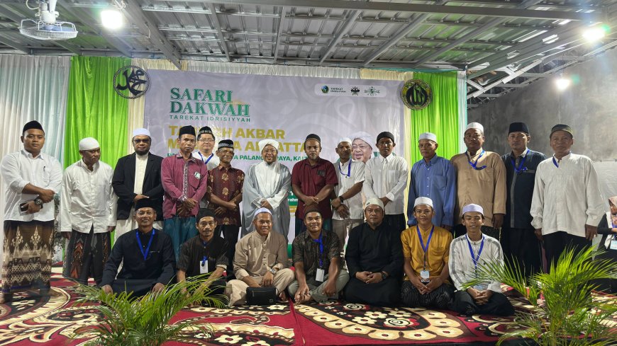 Menguatkan Jaringan Tarekat di Kalimantan Tengah, Dakwah Syekh Akbar Berlanjut di Palangka Raya