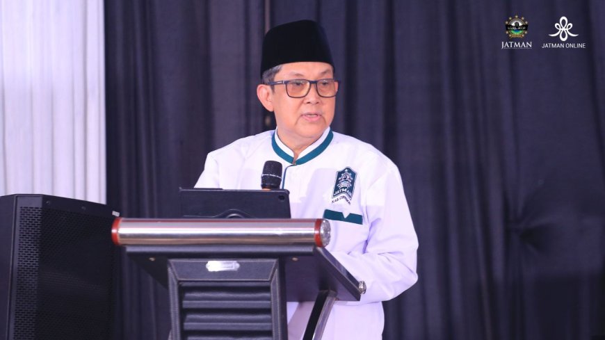 Hadiri Halal bi Halal JATMAN Jabar, Mudir ‘Ali: Keberanian Meminta Maaf dan Memberi Maaf